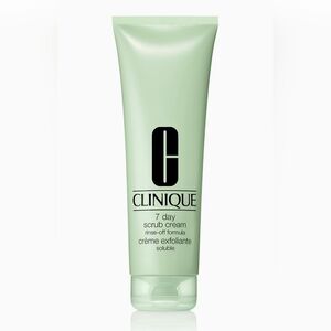 NWT Clinique 7 Day Scrub Cream - Rinse-off Formula- 3.4 FL OZ New Unopened Tube
